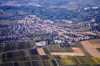 Landau-West in Landau in der Pfalz im Bundesland Rheinland-Pfalz, Deutschland von oben gesehen