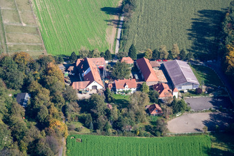Grötzingen, Rittnerthof im Ortsteil Durlach in Karlsruhe im Bundesland Baden-Württemberg, Deutschland