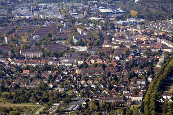 Ortsteil Aue im Ortsteil Durlach in Karlsruhe im Bundesland Baden-Württemberg, Deutschland