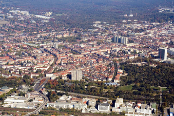 Karlsruhe Weststadt im Bundesland Baden-Württemberg, Deutschland