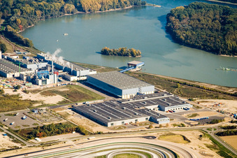 Palm Wellpappefabrik in Wörth am Rhein im Bundesland Rheinland-Pfalz, Deutschland
