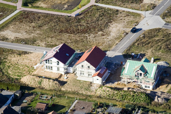 Am Höhenweg in Kandel im Bundesland Rheinland-Pfalz, Deutschland von einer Drohne aus