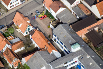 Luftbild von DBK, Rheinstr in Kandel im Bundesland Rheinland-Pfalz, Deutschland