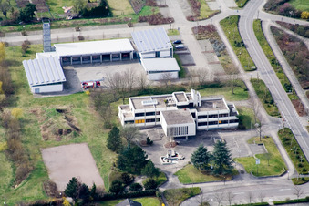 Verbandsgemeinde Rathaus in Offenbach an der Queich im Bundesland Rheinland-Pfalz, Deutschland