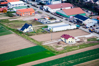 Luftbild von Geräutäcker in Hatzenbühl im Bundesland Rheinland-Pfalz, Deutschland