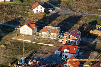 Drohnenbild von Am Höhenweg in Kandel im Bundesland Rheinland-Pfalz, Deutschland