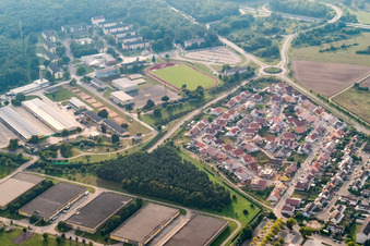 Albert-Einstein-Ring in Germersheim im Bundesland Rheinland-Pfalz, Deutschland