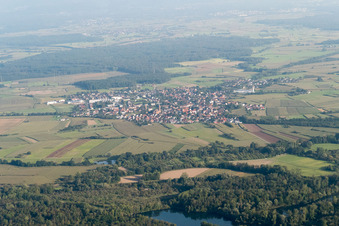 Rheinbischofsheim in La Wantzenau im Bundesland Bas-Rhin, Frankreich