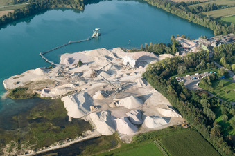 Maiwaldsee in Renchen im Bundesland Baden-Württemberg, Deutschland