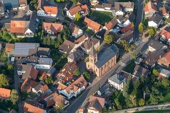 St. Wendelin im Ortsteil Stadelhofen in Oberkirch im Bundesland Baden-Württemberg, Deutschland