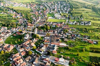 Dorfansicht im Ortsteil Nußbach in Oberkirch im Bundesland Baden-Württemberg, Deutschland
