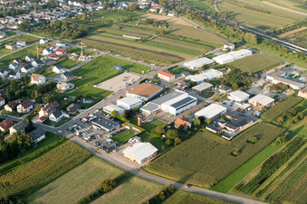 Gewerbegebiet Südstraße im Ortsteil Urloffen in Appenweier im Bundesland Baden-Württemberg, Deutschland