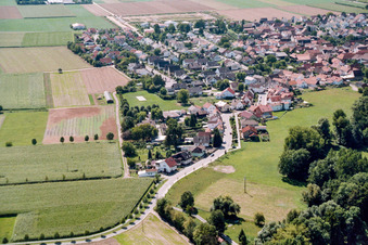Steinweiler von Norden Niedergasse im Bundesland Rheinland-Pfalz, Deutschland