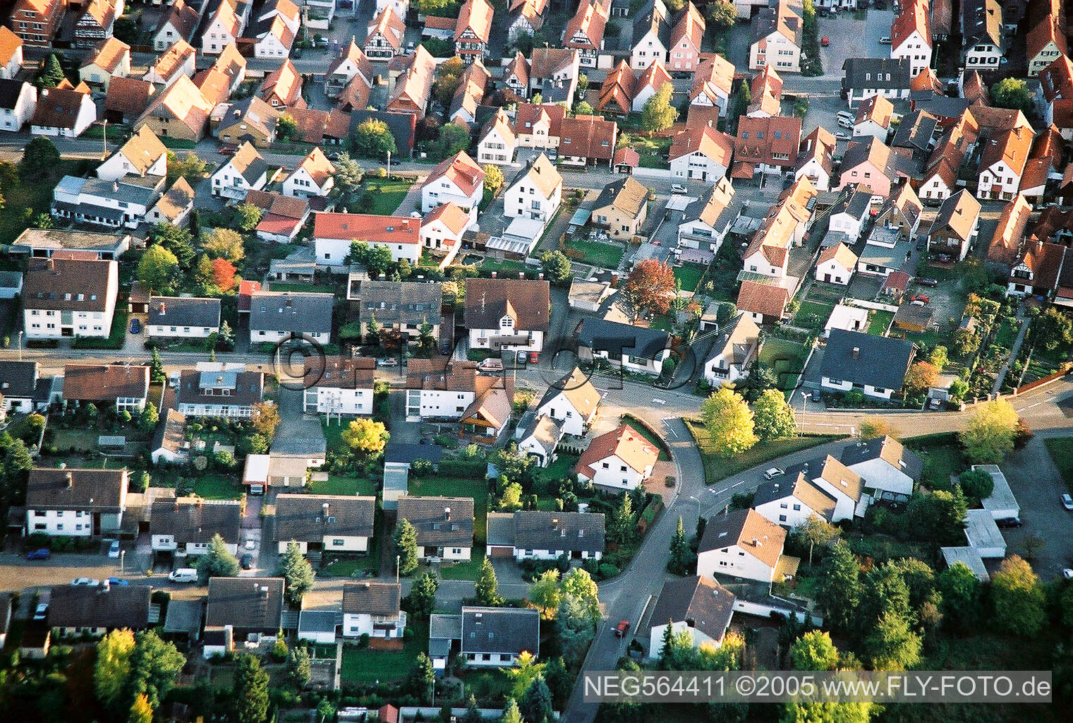 Luftbild von Kandel Robert Koch Straße im Bundesland Rheinland-Pfalz, Deutschland