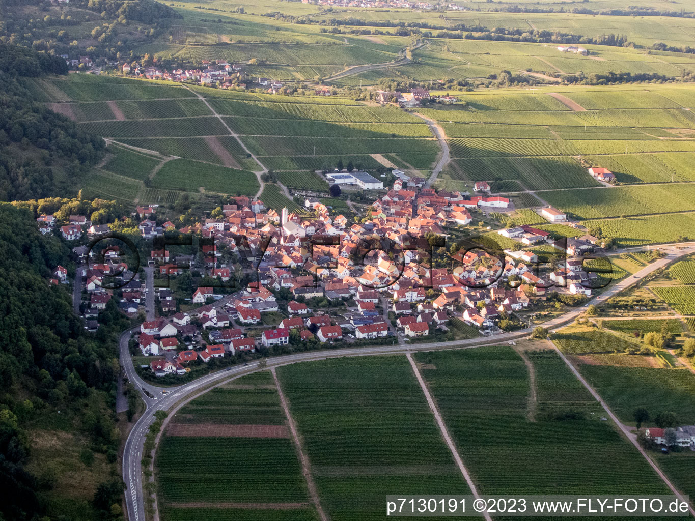 Luftbild von Eschbach im Bundesland Rheinland-Pfalz, Deutschland