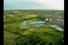 Luftbild von Villers-sur-Mer im Bundesland Calvados, Frankreich
