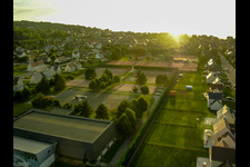 Villers-sur-Mer im Bundesland Calvados, Frankreich von oben gesehen