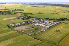 Wohnwagen und Zelte- Campingplatz - und Zeltplatz Camping SPO in Sankt Peter-Ording in Nordfriesland im Ortsteil Brösum im Bundesland Schleswig-Holstein, Deutschland