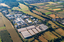 Michelin Reifenwerke im Ortsteil Mörlheim in Landau in der Pfalz im Bundesland Rheinland-Pfalz, Deutschland