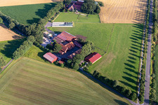 Gescher im Bundesland Nordrhein-Westfalen, Deutschland von einer Drohne aus