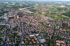 Josefstraße von Westen in Stadtlohn im Bundesland Nordrhein-Westfalen, Deutschland