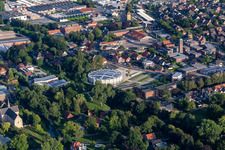 Hamland-Rundsporthalle in Vreden im Bundesland Nordrhein-Westfalen, Deutschland