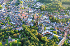St. Gudula Kirche, Innenstadt in Rhede im Bundesland Nordrhein-Westfalen, Deutschland