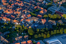 Luftaufnahme von Ortsteil Ramsdorf in Velen im Bundesland Nordrhein-Westfalen, Deutschland