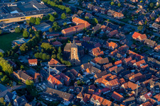 Luftbild von St. Walburga im Ortsteil Ramsdorf in Velen im Bundesland Nordrhein-Westfalen, Deutschland