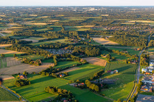 Erholungsgebiet Waldvelen, Familie ven der Buss in Velen im Bundesland Nordrhein-Westfalen, Deutschland aus der Vogelperspektive
