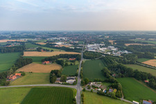 Schrägluftbild von Gescher im Bundesland Nordrhein-Westfalen, Deutschland