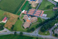 Baustoffhandel und Logistikzentrum Herholz Vertrieb GmbH & Co. KG im Ortsteil Wessum in Ahaus im Bundesland Nordrhein-Westfalen, Deutschland