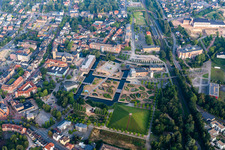 Luftbild von Gronau LAGA, rock'n'popmuseum im Bundesland Nordrhein-Westfalen, Deutschland