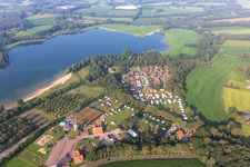 Luftbild von Camping Sevink Molen in Winterswijk Meddo im Bundesland Gelderland, Niederlande