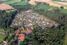 Luftbild von Ferienhaus Anlage " Erholungsgebiet Waldvelen " in Velen im Bundesland Nordrhein-Westfalen, Deutschland