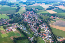 Schrägluftbild von Klein Reken im Bundesland Nordrhein-Westfalen, Deutschland
