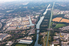 TransTank am Stadthafen Gelsenkirchen im Ortsteil Schalke im Bundesland Nordrhein-Westfalen, Deutschland