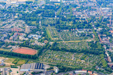 Ahlmannshof, Ehmer+Sonntag, Kleingärtnerverein Emschertal e.V im Ortsteil Bulmke-Hüllen in Gelsenkirchen im Bundesland Nordrhein-Westfalen, Deutschland