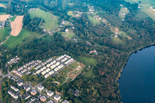 Spielplatz Kupferdreh Dilldorfer Höhe über dem Baldeney See in Essen im Bundesland Nordrhein-Westfalen, Deutschland