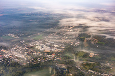 Industriegebiet  unter Wolken mit QIAGEN und GEPVOLT SE in Hilden im Bundesland Nordrhein-Westfalen, Deutschland