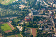 Bezirkssportanlage Weidenpesch, Führungs- und Schulungszentrum der Berufsfeuerwehr Köln im Bundesland Nordrhein-Westfalen, Deutschland
