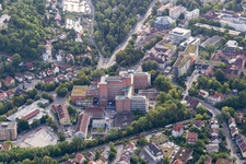 Klinikgelände des Krankenhauses Universitätsklinikum Tübingen – Institut für Medizinische Genetik und angewandte Genomik im Bundesland Baden-Württemberg, Deutschland