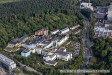 Luftbild von BG Unfallklinik Tübingen im Ortsteil Universität im Bundesland Baden-Württemberg, Deutschland