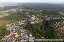 BG Klinik, Universität und Universitätsklinikum Tübingen im Bundesland Baden-Württemberg, Deutschland von oben gesehen