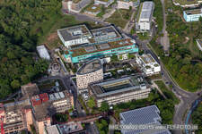 Luftaufnahme von Universitätsklinikum Tübingen im Bundesland Baden-Württemberg, Deutschland