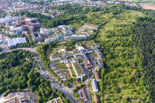 BG Unfallklinik Tübingen im Ortsteil Universität im Bundesland Baden-Württemberg, Deutschland vom Flugzeug aus