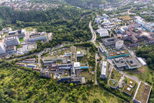 BG Unfallklinik Tübingen im Bundesland Baden-Württemberg, Deutschland vom Flugzeug aus