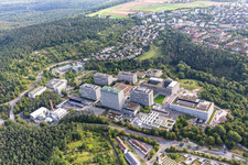 Uni Tübingen im Bundesland Baden-Württemberg, Deutschland aus der Drohnenperspektive