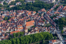 Kirchengebäude " Stiftskirche St. Georg " in Tübingen im Bundesland Baden-Württemberg, Deutschland