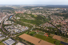 Luftbild von Österberg in Tübingen im Bundesland Baden-Württemberg, Deutschland